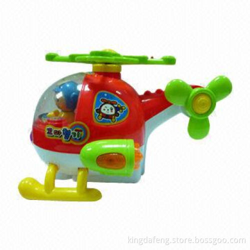 Battery-operated Airplane, Capable of Moving, Making Noise and Glowing